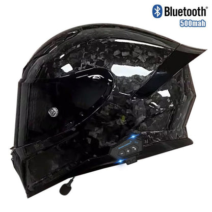 Carbon Fiber Safety helmet for motorcycle racing / ABS flip up （3C Certification）JSLMotors