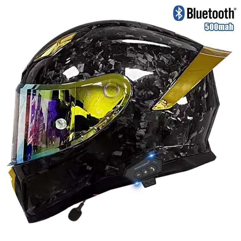 Carbon Fiber Safety helmet for motorcycle racing / ABS flip up （3C Certification）JSLMotors