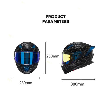 Carbon Fiber Safety helmet for motorcycle racing / ABS flip up （3C Certification）JSLMotors