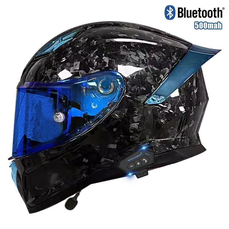 Carbon Fiber Safety helmet for motorcycle racing / ABS flip up （3C Certification）JSLMotors