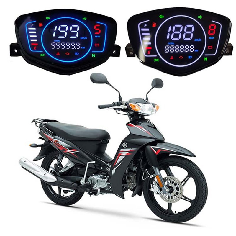 Crypton LC135 YAMAHA V1 Motorcycle Digital speedometerJSLMotors