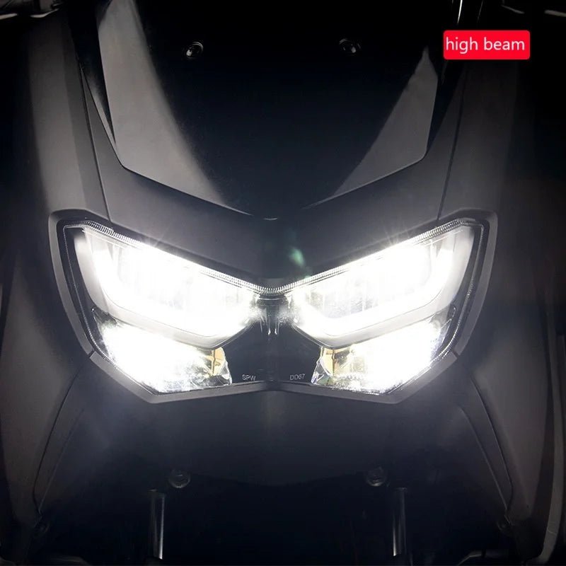 Motorcycle Lighting Systems Nmax155 Original Headlight Scooter LED Headlamp for Yamaha Nmax 155 V2 2020 - 2024 Front LightJSLMotors