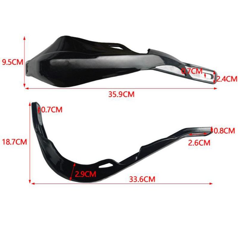 Universal Aluminum Alloy CNC Motorcycle windproof Colorful windshield hand protectionJSLMotors