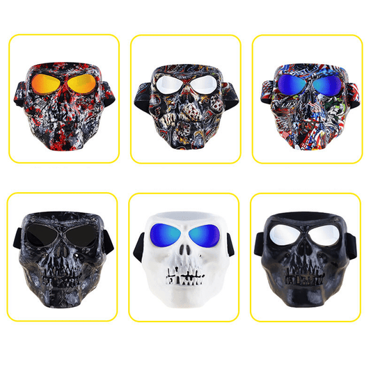 Off - road devil mask with goggles outdoor motorcycle travelJSLMotors