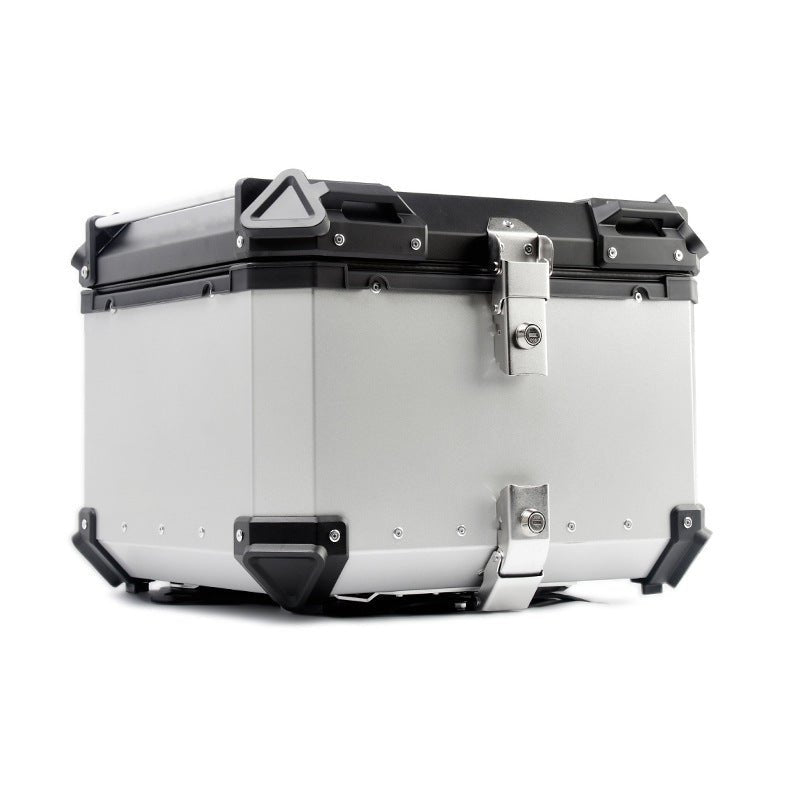 Waterproof motorcycle trunk Aluminum alloy multi - gauge storage box Suitcase SuitcaseJSLMotors