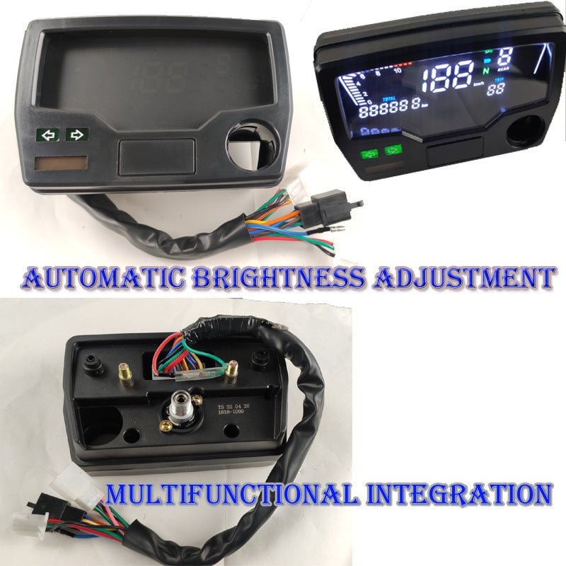 Suitable for Honda Vin100 digital meter LED meter assembly odometer tachometer cd70JSLMotors