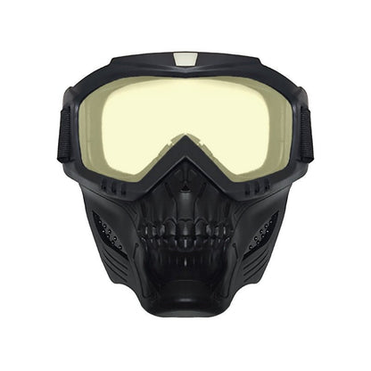 Wind and dust proof motorcycle skull shape riding mask - JSLMotors