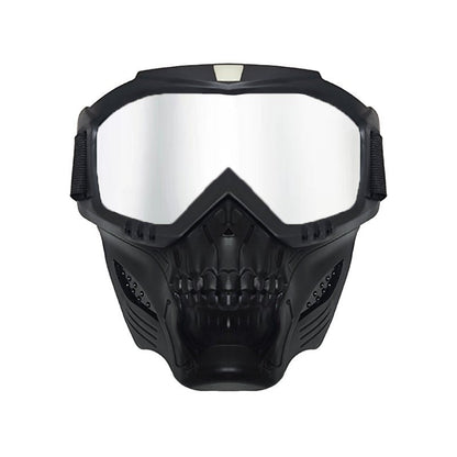 Wind and dust proof motorcycle skull shape riding mask - JSLMotors