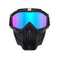 Wind and dust proof motorcycle skull shape riding mask - JSLMotors