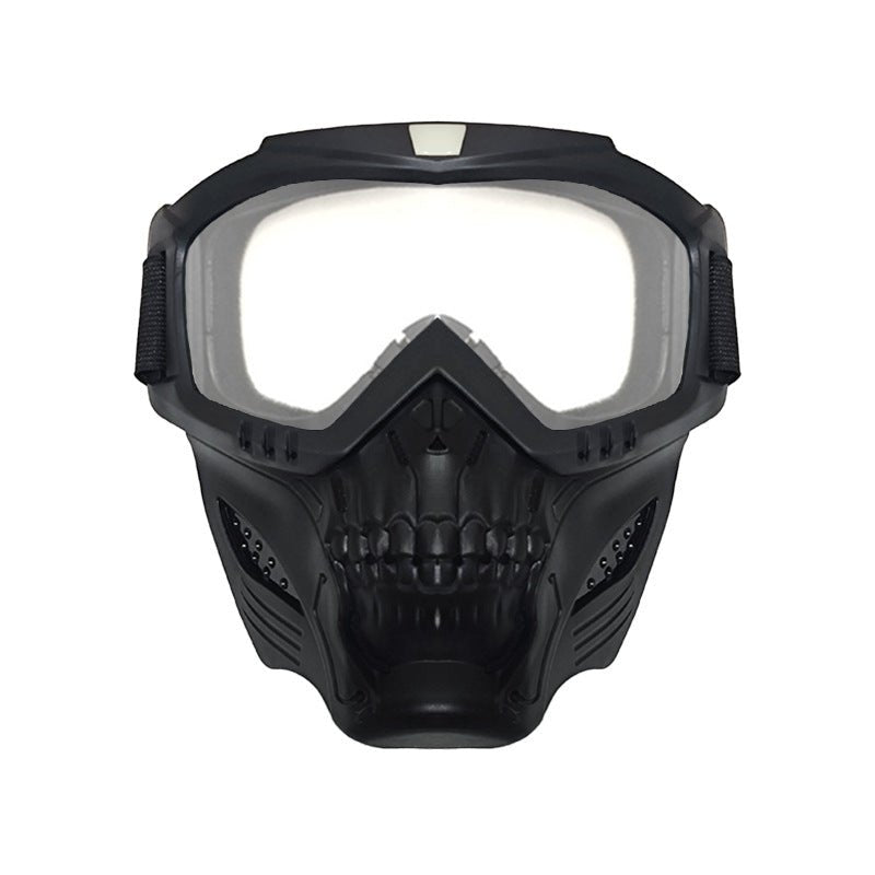 Wind and dust proof motorcycle skull shape riding mask - JSLMotors