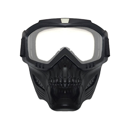 Wind and dust proof motorcycle skull shape riding mask - JSLMotors