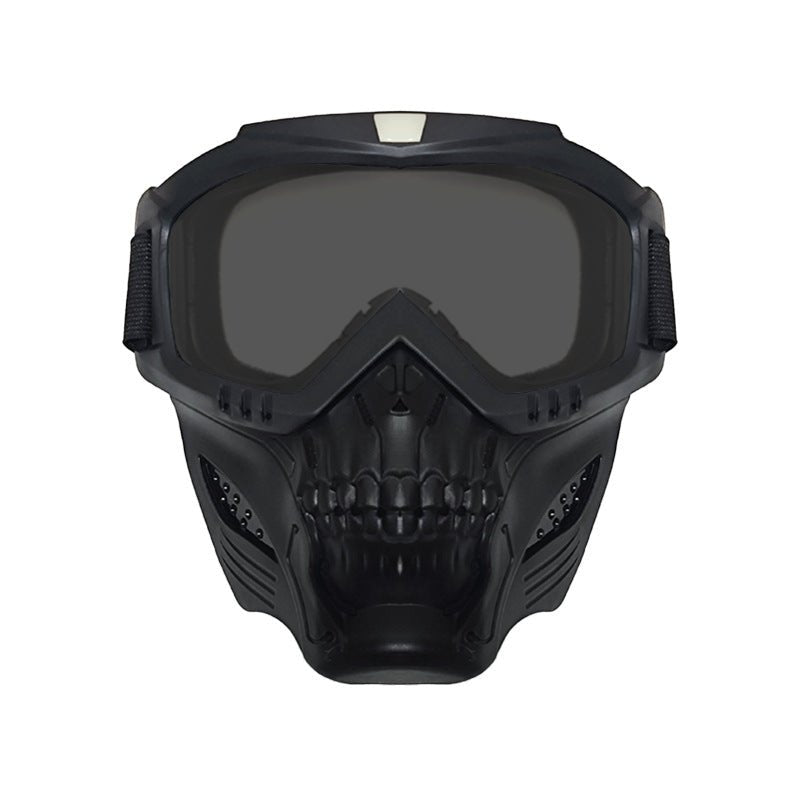 Wind and dust proof motorcycle skull shape riding mask - JSLMotors