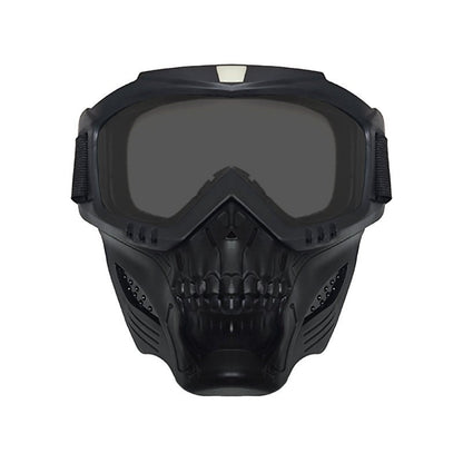 Wind and dust proof motorcycle skull shape riding mask - JSLMotors