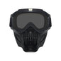 Wind and dust proof motorcycle skull shape riding mask - JSLMotors