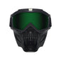 Wind and dust proof motorcycle skull shape riding mask - JSLMotors